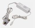Nintendo OEM Wii U AC Power Adapter Replacement, 4.75V/1.6A Charger with 7ft Cable, Compact and Durable Power Supply Compatible with Wii U Gamepad, Ideal Backup Charger with UK Plug, Safe Over-Voltage/Current Protection, Charging for wii u game Controller. 