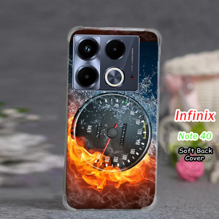 Infinix Note 40 Back Cover - Speed Soft Case