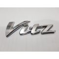 Toyota Vitz Logo Monogram Pure A1 quality diggi logo hard chrome. 