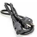 1.5M 3-Prong AC Power Cord | Universal Replacement Power Cable for Computer, Desktop PC, Monitor, LED/LCD TV, Printer & Electrical Equipment | High-Quality 250V Power Lead for Home, Office, UPS, Power Supply & Electronics. 