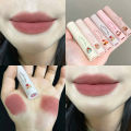 Cappuvini Lip Cream Velvet Matte Lipstick Soft Mist High-Looking Affordable Student Peach Matte Lipstick. 