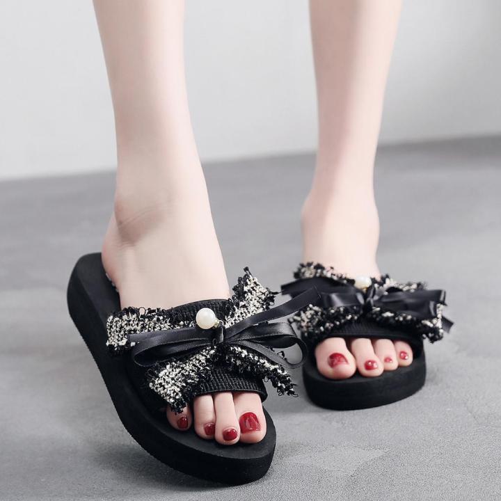 Word Drag Casual Sandals Non-Slip Summer Shoes