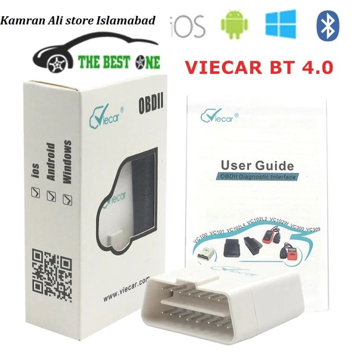Newest Viecar ELM327 V1.5 Bluetooth 4.0 OBD2 Car Autosanner Diagnostic Scanner Tool function as Mini ELM 327 for Android IOS