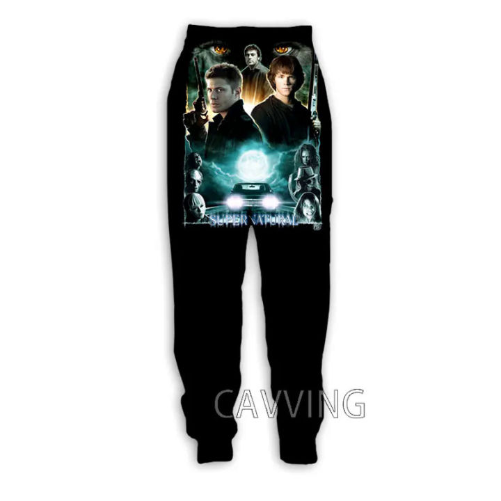 New fashion 3D print supernatural casual pant sport sweatpants straight pants jogging pants trousers for women/men K02