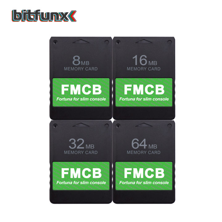 Thin Playstation PS2 Ultra 2 for Sony PMcBootCB Free una FMx FortBitfun memory card, suitable for laysta