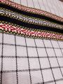 Multani Lacha Lungi Pure Double Staples - 3×1.5 Full Size Black Color. 