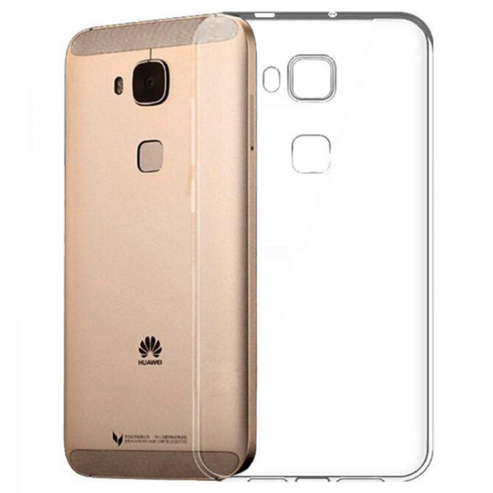 Huawei G8 Jelly 1mm Ultra Thin Silicon TPU Back Cover Transparent