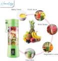 USB Chargeable Juicer Blender Fruit Mixing Machine 6 Blades 380 ml Mini Portable Juicer Blender Milkshake Smoothie Maker. 