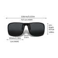 Polarized Flip Up Clip On Sunglasses for Driving Dark UV400 Photochromic Anti Glare Lens MyaSun Glasses Car Driver. 