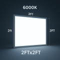 SIC LED SMD Panel Light 2x2 – 48W | 110LM/W High Brightness | Energy Efficient | Cool Daylight Netural White Warm White | Powr Factor 0.9. 