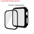 Apple Watch 40mm Series 6 / Series 5 Acrylic Watch Cover Case For Smart Watch 40mm Series 4 5 Band Case PC Tempered Glass Case Full Cover. 