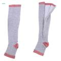 Womens Mens Compression Socks Support Stockings Gray XXL. 