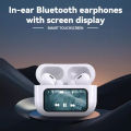 New A9 Pro Airpods_ pro Touch Screen LED Digital Display ANC + ENC A 9 Earbuds Wireless Bluetooth TWS Ear buds Wireless Headset Heavy/Super Bass Stereo High Quality Sound Earphones Noise Reduction Sports Headset with Microphone & Charging Case AIrp0ds_Pro. 