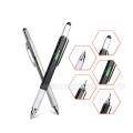 Stylus Pen, 7-in-1 Multi-Tool Pen Touchscreen Stylus, Ballpoint Pen, Ruler, Level, Phillips Screwdriver and Flathead. 