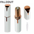 FACEOUT - Original Facial Hair Remover Machine – High Quality Rechargeable Eyebrow Trimmer – Portable Electric Lipstick Shape Razor for Women – 1 in 1 & 2 in 1 Eyebrow Trimmer Variants – Smooth & Gentle Hair Removal Tool – Safe for All Skin Types. 