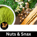 Moringa Organic Refined Fresh Leaf Powder 250 Grams for weight, face height By Nuts N Snax. 