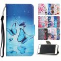Cat Butterfly Floral Leather Case For Wallet Vivo Y51 V21E V21 Y20 Y12S Y11 Y12 Y15 Y17 Rose Mandala Stand Cover Holster D20F. 