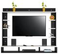Wall Mount Engineered Wood TV Entertainment Unit/Tv Rack Set to Box Stand with Wall Shelves for Living Room Flowery Wenge Finish (Ideal for up to 32"). 