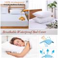 King Size - Waterproof Washable Mattress cover/Water Resistant Bed Sheet/Protect Mattress from Water Leakage - Terry Cotton. 