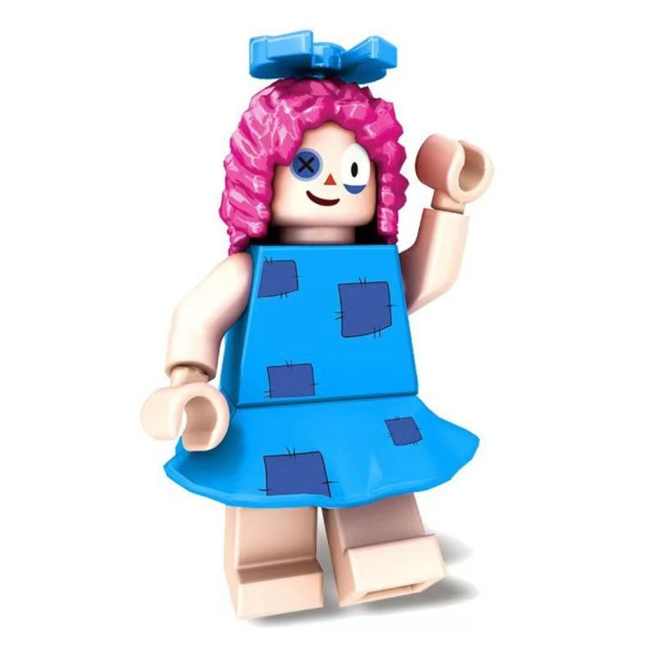 【New Trend】Funny Pomni The Amazing Digital Circu Toy Brick Jax Digital Circu Pomni Building Kinger Caine Jax Ragatha Model Children[Top-notch quality]