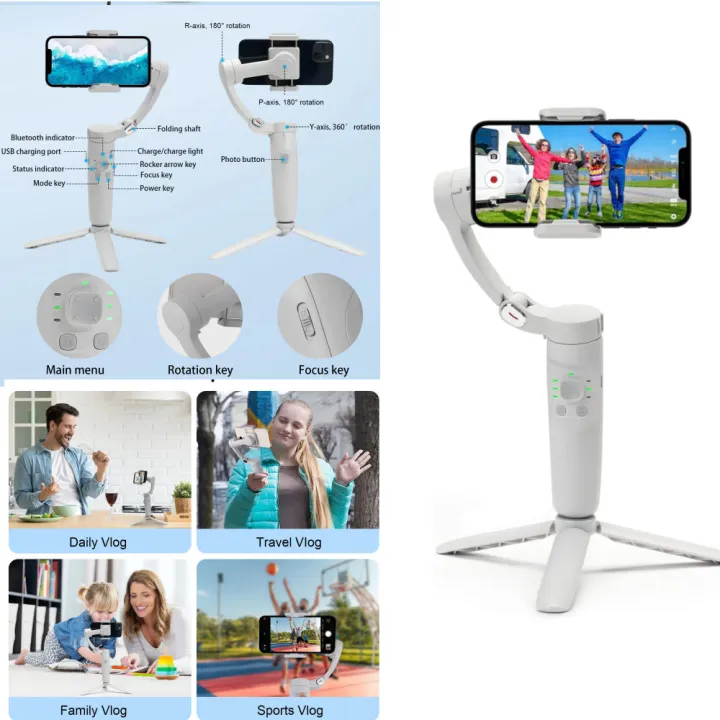 M1%203-Axis%20Foldable%20Gimbal%20Stabilizer%20with%20Remote%20Control%20for%20iPhone%20&%20Android%20-%20Handheld%20Smartphone%20Video%20Recording%20&%20Vlogging%20-%20Image%205