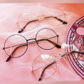 KOREAN STYLE WOMEN GIRLS SUNGLASSES IN VERY GOOD QUALITY ROUND GLASSES. 