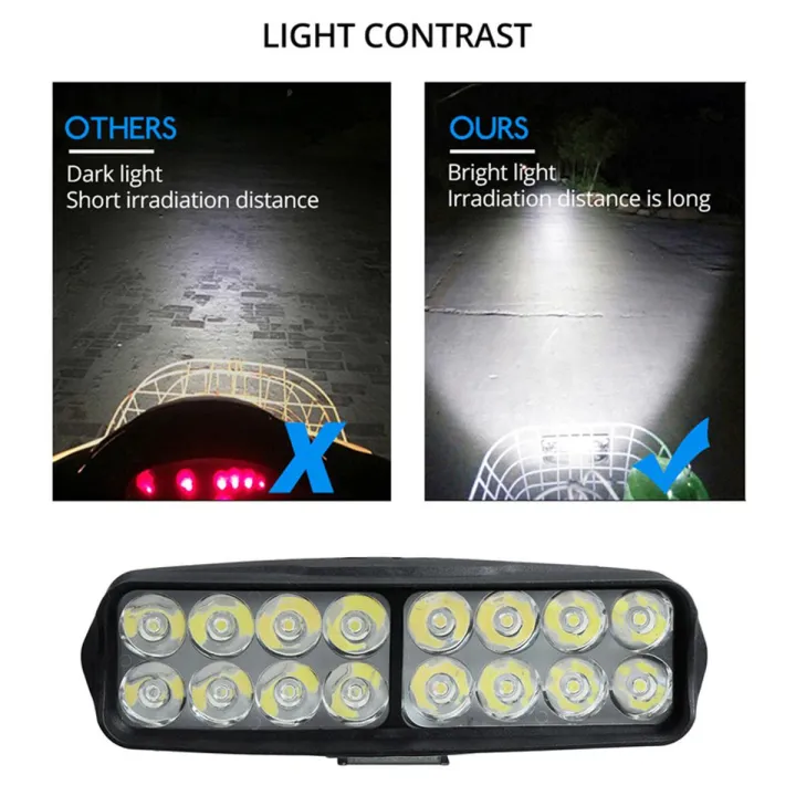 Shilan%20Super%20Bright%2016%20LED%20Light%20Bar%20For%20Car%20Bumpers,%20Jeeps%20&%20Bikes%20Universal%20Fitting%20With%20Flashing%20-%20Image%202