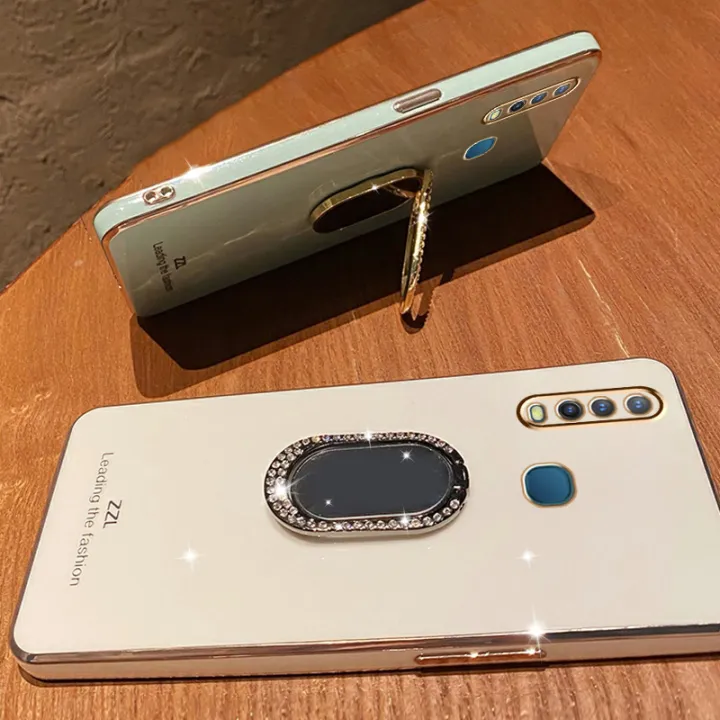For%20Vivo%20Y12%20Back%20Cover%20+%20Rhinestone%20Ring%20Holder%20Stand%20Shiny%20Plating%20Square%20Bumper%20Girls%20Phone%20Case%20Soft%20TPU%20Silicone%20Shockproof%20Protective%20Cover%20-%20Image%205