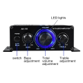 AK-170 Audio Power Amplifier Wireless HiFi Stereo Audio Power Amplifier Audio Power Amplifier with RCA Input. 