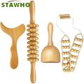 Wood Therapy Massage Tools Lymphatic Drainage Massager Body Sculpting Tools for Maderoterapia Colombiana,Anti-Cellulite. 