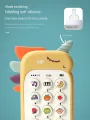 Baby Phone Toy – Musical Sound Telephone with Teether & Lights | Interactive Educational Toy for Infants & Toddlers | Perfect Gift for Kids. 