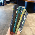 dienya For VIVO V19 Neo Case Fashion Tide Brand Clear Flower Pattern Thin Side Square Edge Frosted Transparent Hard Phone Cases New Design Shockproof Silicone Casing Full Cover Camera Protection Softcase. 