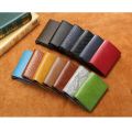 Man Women Smart Wallet Business Card Holder Rfid Wallet Aluminum Metal Credit Business Mini Card Wallet. 