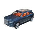 Rolls Royce Cullinan Hatchback Model Mini Metal Car For Kids - Pull Back and Die cast - 4 inches - Blue Grey. 