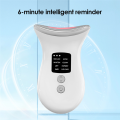 EMS IPL Neck Lifting and Tighten Massager Electric Microcurrent Wrinkle Remover 7 Colors LED Photon Face Beauty Device. 