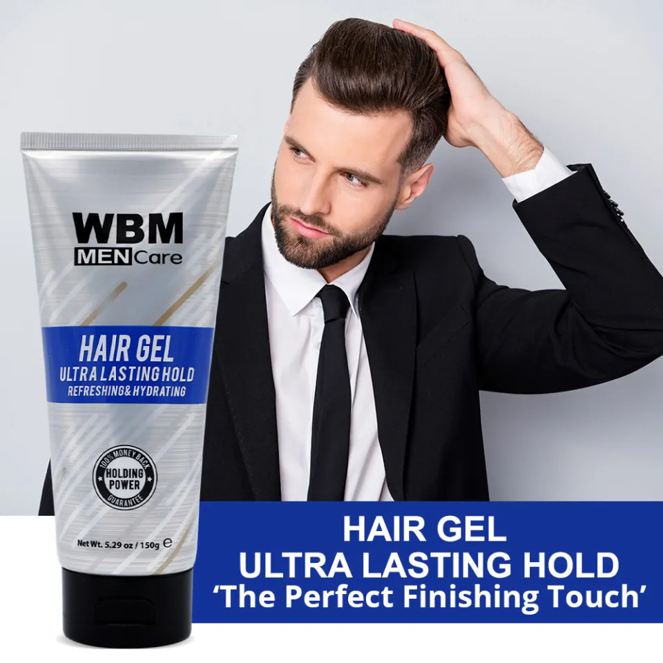 WBM Ultra Lasting Hold Hair Styling Gel For Men 150g Daraz.pk