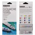 Gouache Colors Art Ranger Studio 12 color set 12ml. 