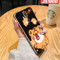 JIUMOO For OPPO F11 Pro A9 2019 A9x Case Cartoon Cute Tiger New Design Luxury Plating Phone Cases Fashion Shockproof Soft Silicone Case Full Cover Camera Lens Protection Cover. 
