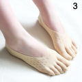 1 pair Women Five finger Socks Female ultrathin sock Funny Toe invisible sokken Cologo. 