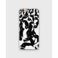 Iphone 6, 6s Case Cover Hybrid Soft- Apple  Penguin Print - 1cover2462. 