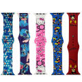 Applicable to Apple Watch Watchband Apple watch4/5/6 Generation Cartoon Strap + Case Protective Shell Suit. 
