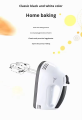 Super Hand Mixer for Kitchen | Electric Egg Beater and Cake Mixing Machine | Portable Handheld Mixer for Eggs, Cream, Cake Batter, Baking, Desserts and Whipping | Easy to Use Kitchen Appliance for Home Baking | Lightweight Hand Mixer for Cakes, Cookies, P. 