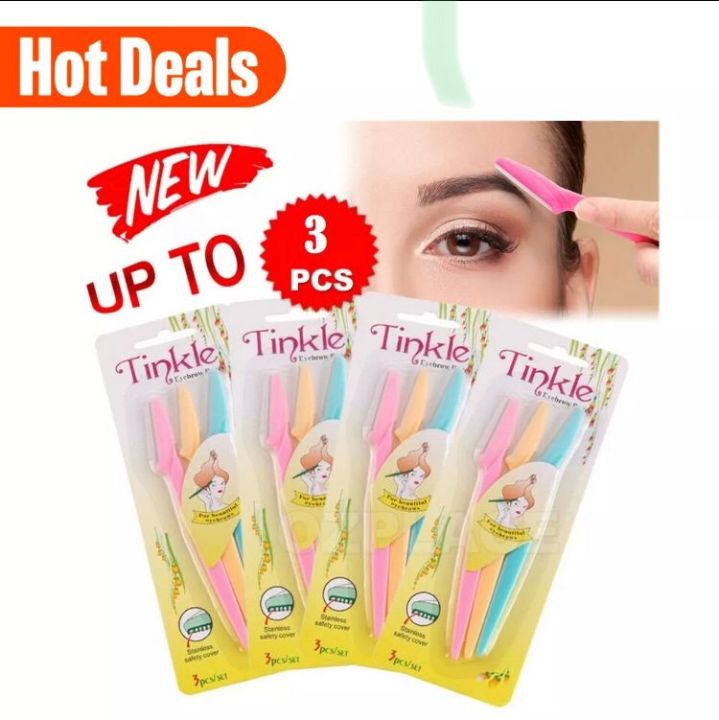 Tinkle%20Eye%20Brow%20Razor%20Pack%20of%203pcs%20-%20Image%202