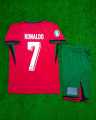 Ronaldo 7 shirt Portugal home kit, Football kits Portugal Euro shirt, Ronaldo 7 kit, Portugal football shirt. 