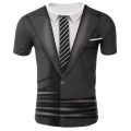 new and interesting T-shirt men's summer 3D printing casual 3D T-shirt top 3D printing men and women T-shirt casual top. 