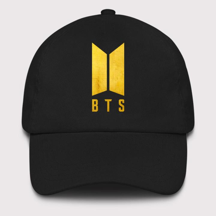 BTS Caps for Men Stylish Black Fashion Hat at CustomizieGiftsPK