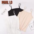 Pack of 3 Camisole For Teenage Girls Women| Biddies Stretchable Pure Cotton Tank Tops for Women Girls| Bra Vest for Girls. 
