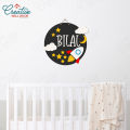 Customized Wooden Frame, Baby Room Wall Decoration for girls and boys, Birthday Gift for kids, Space Theme, Family Wooden Art, Wall Hanging, Personalized Home Decor for any Occasion. 
