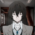 New cosplay Dazai blue decoration collar rope American Western cowboy bolo tie. 