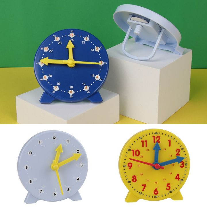 Adjustable Mathematics Preschool Teaching Teaching Aids Learning Clock ...